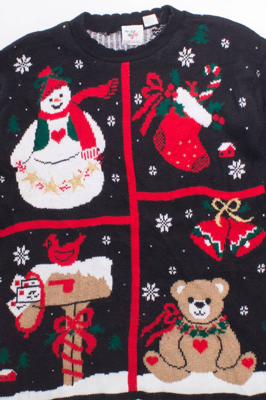 Black Ugly Christmas Sweater 58126