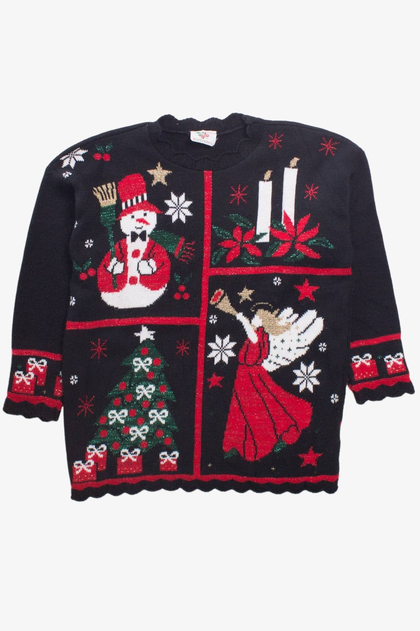 Black Ugly Christmas Sweater 58128