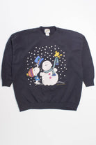 Charlie Brown Snowman Vintage Sweatshirt