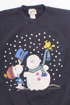 Charlie Brown Snowman Vintage Sweatshirt