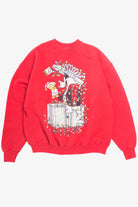 Vintage Looney Tunes Christmas Sweatshirt '94