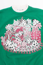 Dalmatians & Presents Christmas Sweatshirt