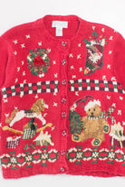 Red Ugly Christmas Cardigan 58304