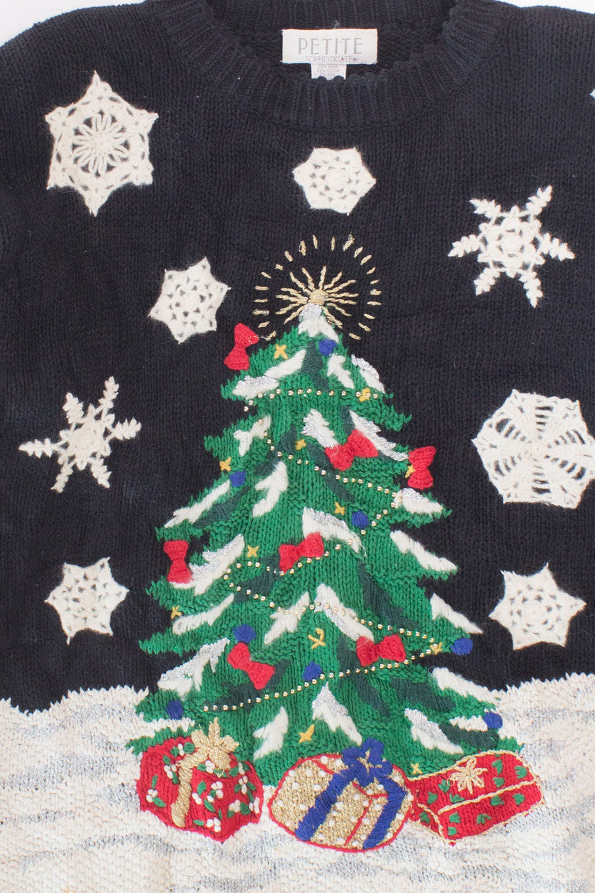 Black Ugly Christmas Pullover 58311