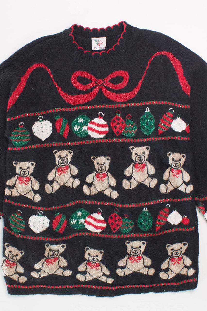 Black Ugly Christmas Pullover 58313