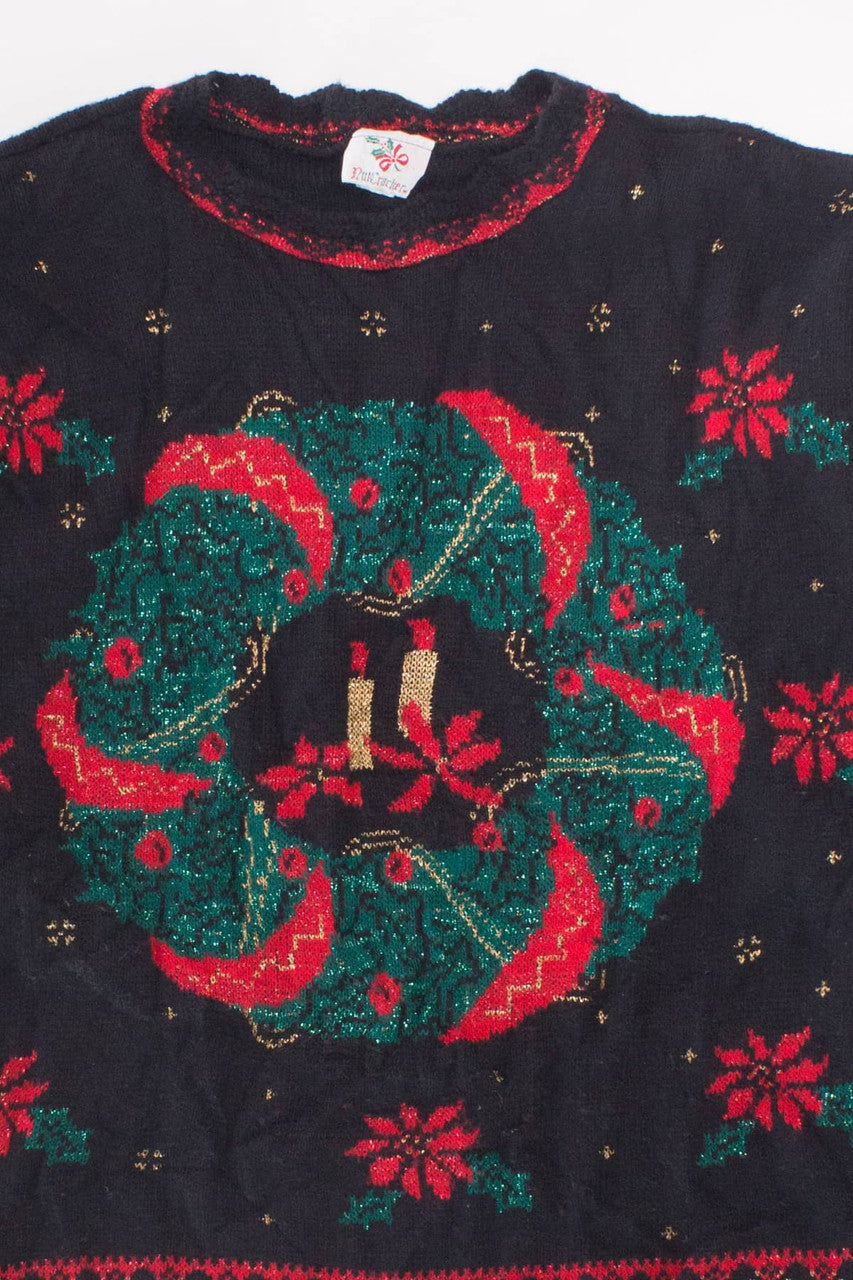 Black Ugly Christmas Pullover 58315