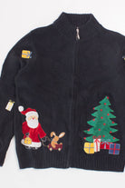 Black Ugly Christmas Cardigan 58324