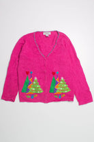 Pink Ugly Christmas Cardigan 58332