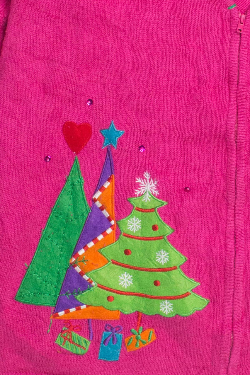 Pink Ugly Christmas Cardigan 58332