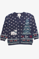 Blue Ugly Christmas Cardigan 58356