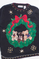 Black Ugly Christmas Pullover 58365
