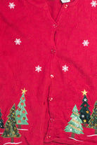 Red Ugly Christmas Cardigan 58379