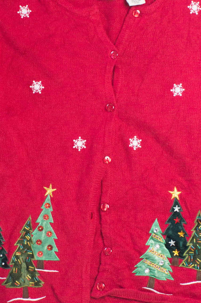 Red Ugly Christmas Cardigan 58379