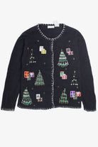 Black Ugly Christmas Cardigan 58385