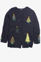 Black Ugly Christmas Cardigan 58387