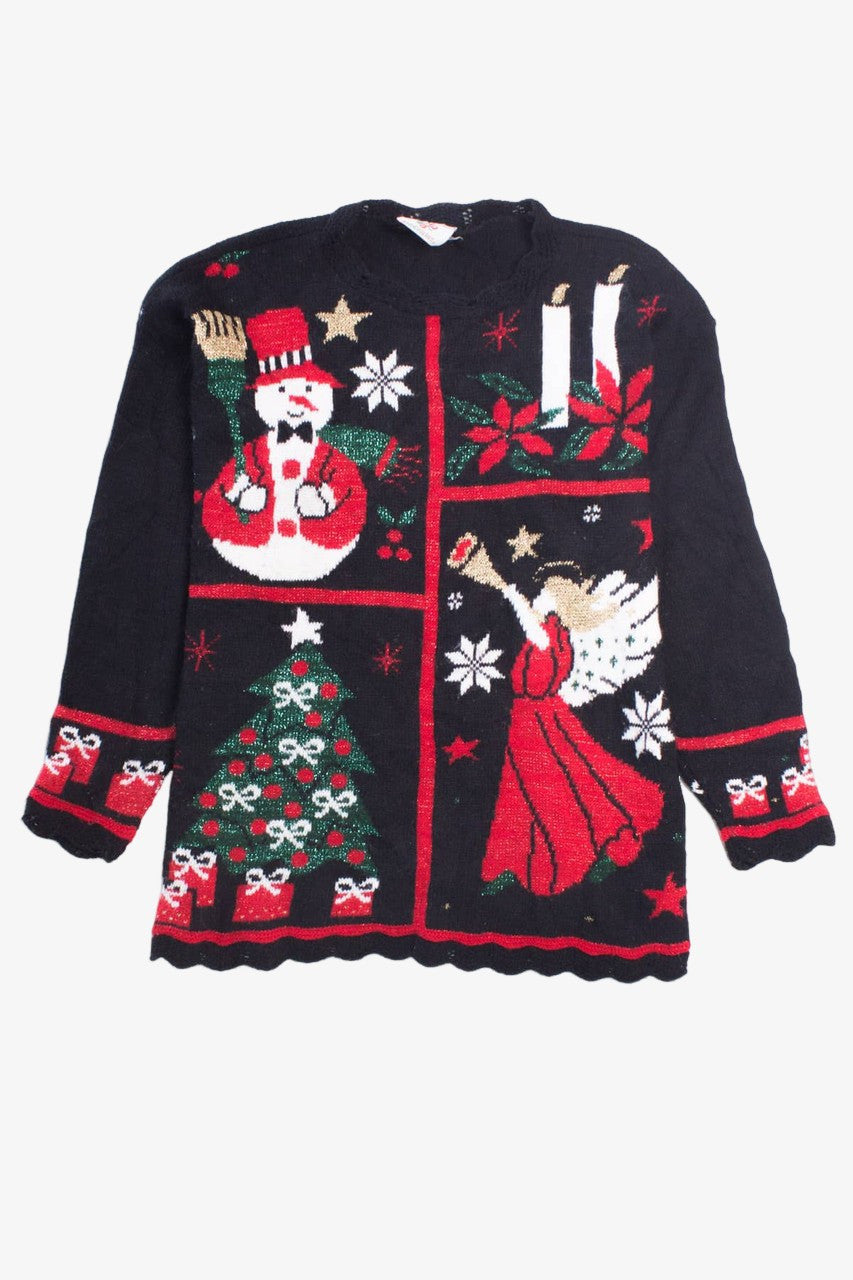 Black Ugly Christmas Pullover 58388