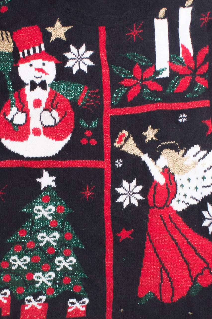 Black Ugly Christmas Pullover 58388