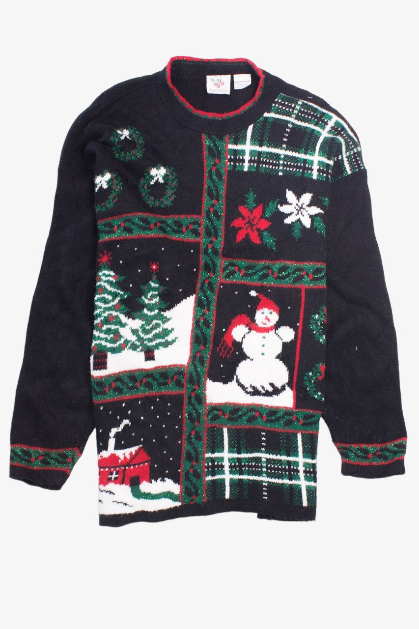 Black Ugly Christmas Pullover 58389