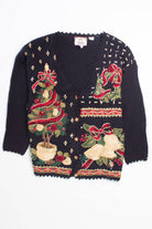 Black Ugly Christmas Cardigan 58394