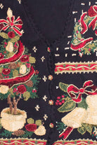 Black Ugly Christmas Cardigan 58394