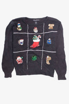 Gray Ugly Christmas Pullover 58395
