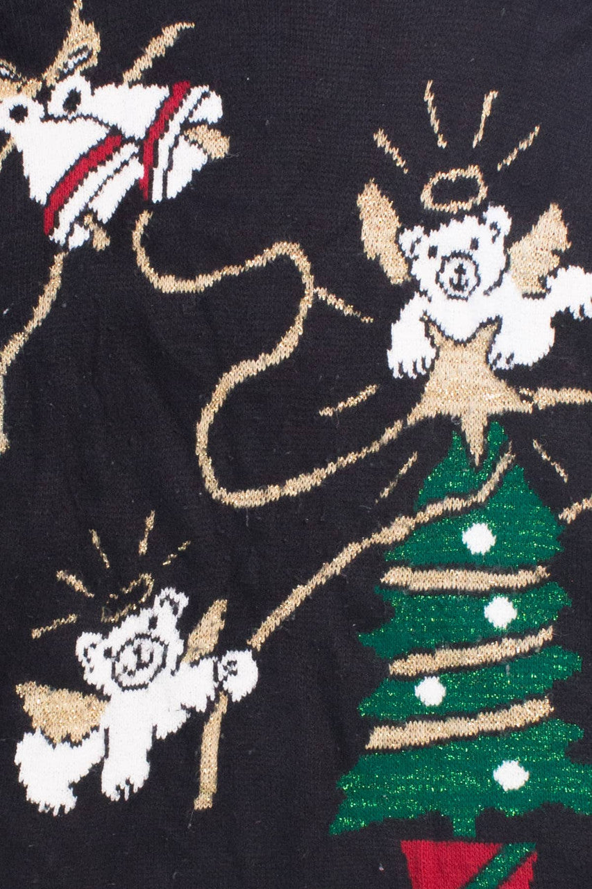 Black Ugly Christmas Pullover 58396