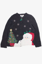 Black Ugly Christmas Cardigan 58398