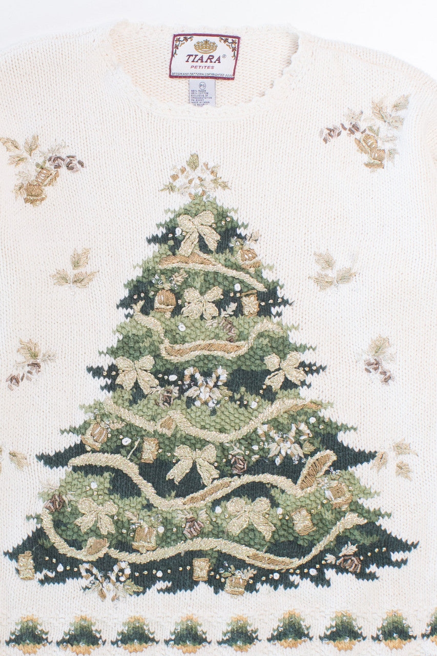 White Ugly Christmas Pullover 58431