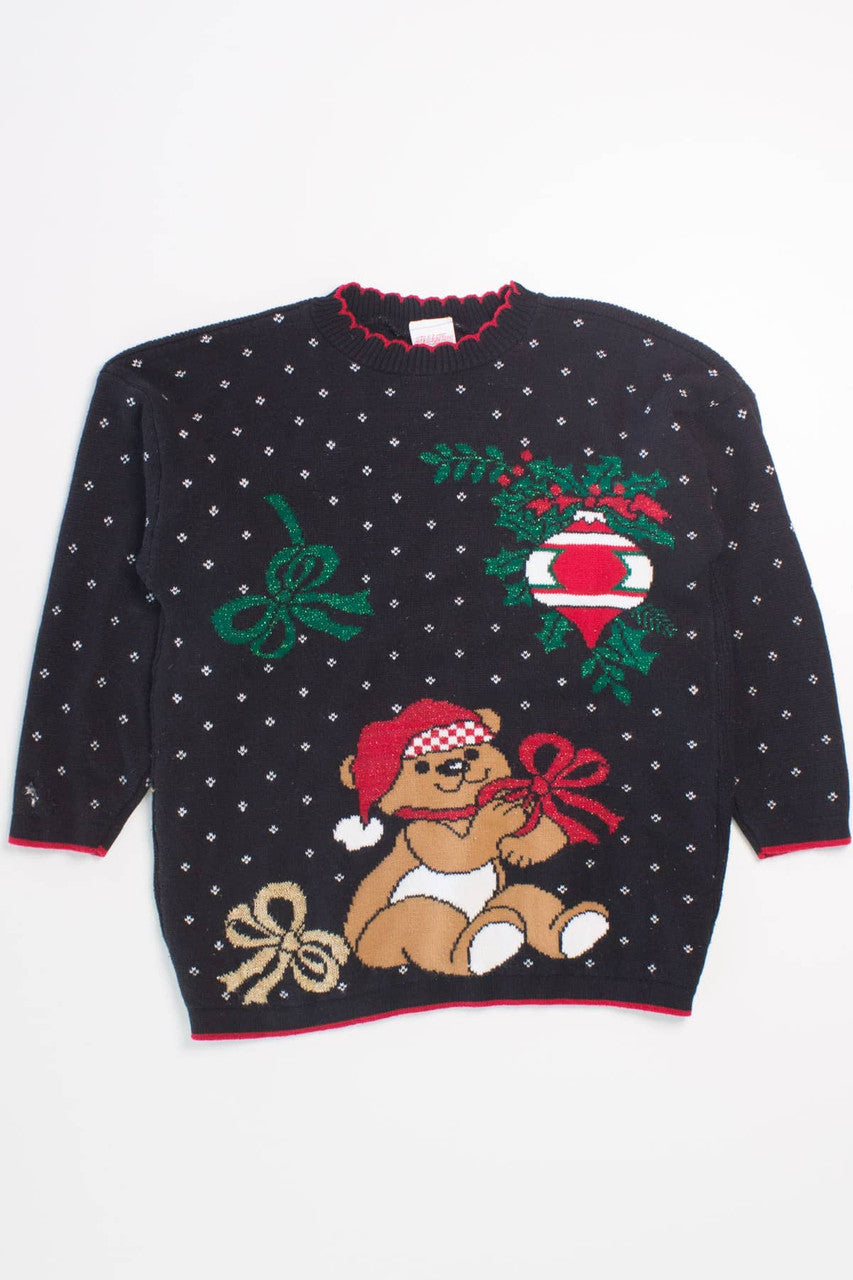 Black Ugly Christmas Pullover 58440