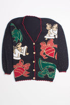 Black Ugly Christmas Cardigan 58443