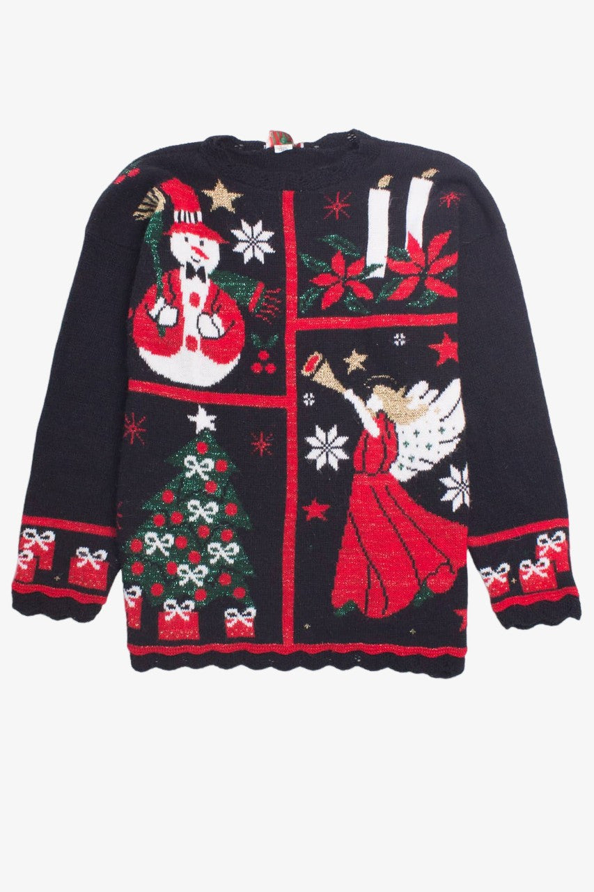 Black Ugly Christmas Pullover 58446
