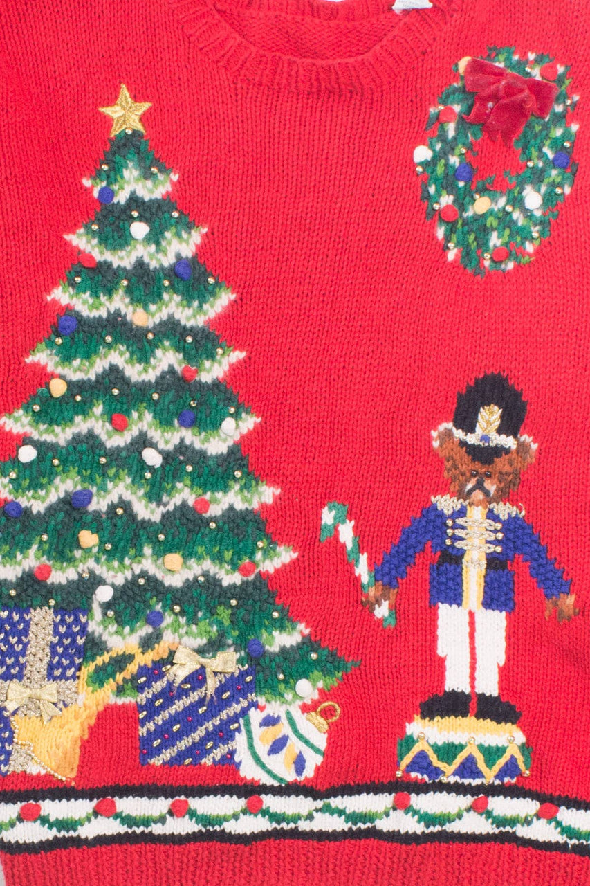 Red Ugly Christmas Pullover 58454