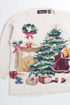 White Ugly Christmas Pullover 58470