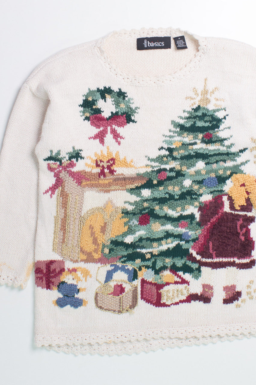 White Ugly Christmas Pullover 58470