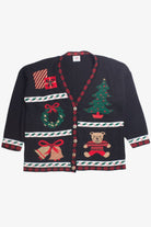 Black Ugly Christmas Cardigan 58474