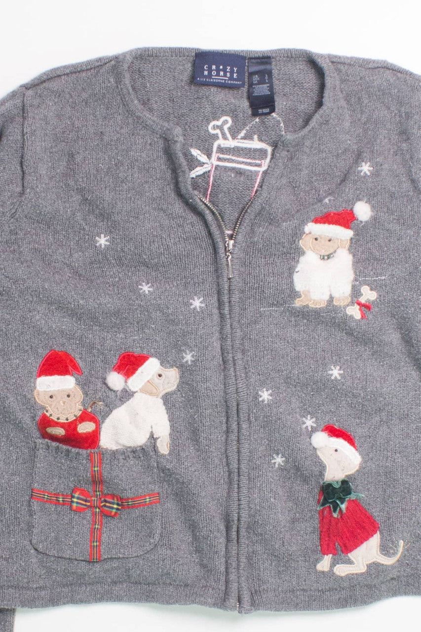 Crazy Horse Ugly Christmas Cardigan 58487