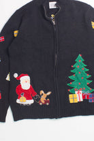 Black Ugly Christmas Cardigan 58491