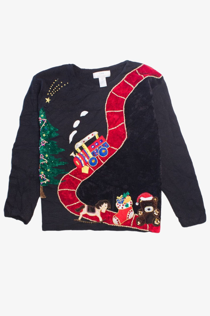 Black Ugly Christmas Pullover 58530