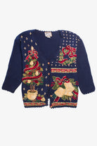Blue Ugly Christmas Cardigan 58539