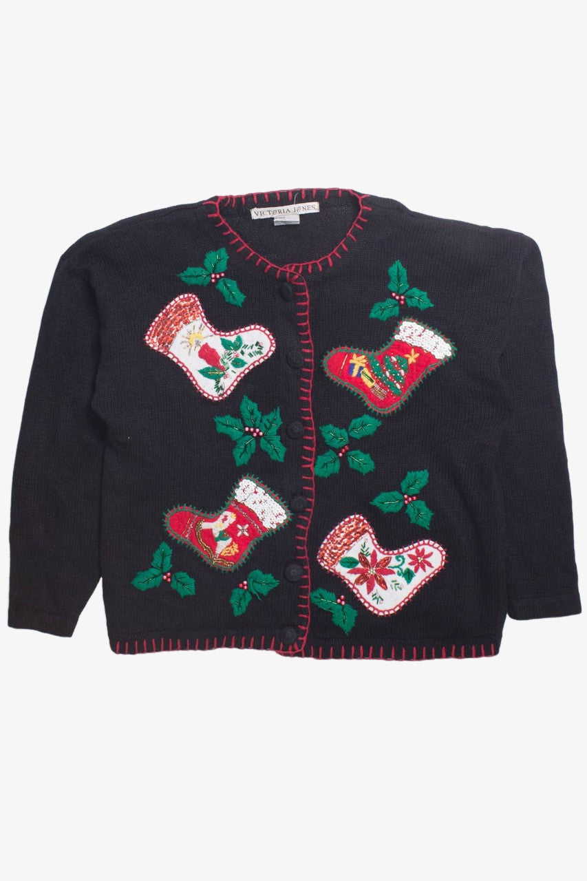 Black Ugly Christmas Cardigan 58558