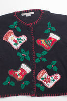 Black Ugly Christmas Cardigan 58558