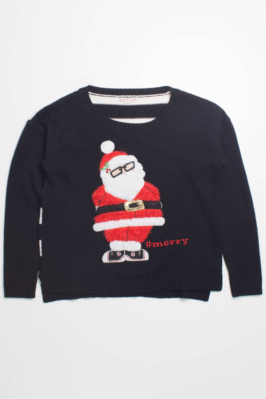 Black Ugly Christmas Pullover 58560