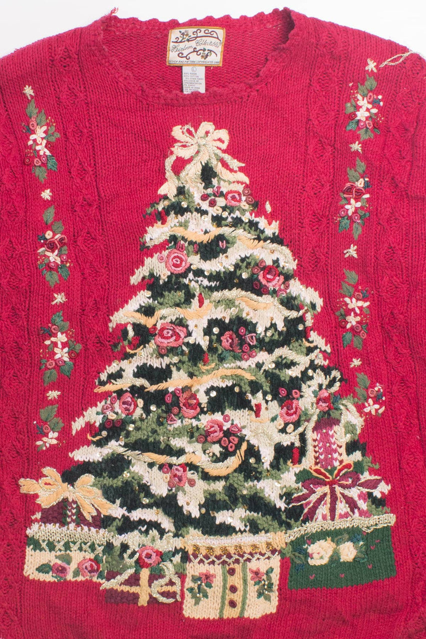 Red Ugly Christmas Pullover 58563