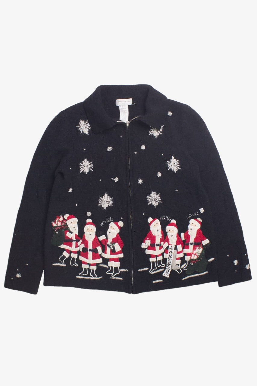 Black Ugly Christmas Cardigan 58564