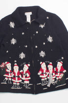 Black Ugly Christmas Cardigan 58564