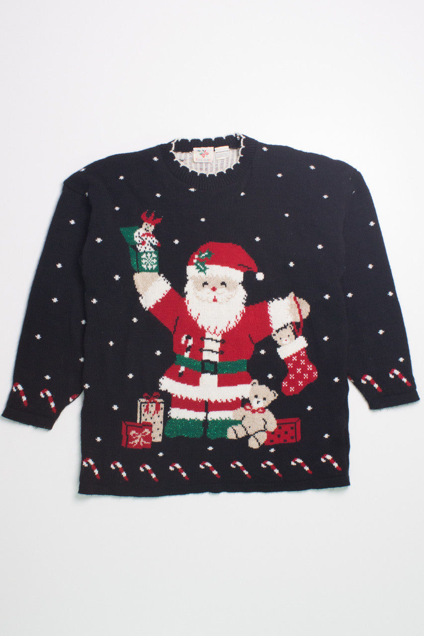 Black Ugly Christmas Pullover 58566