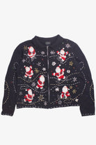 Black Ugly Christmas Cardigan 58569