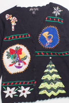 Black Ugly Christmas Cardigan 58574