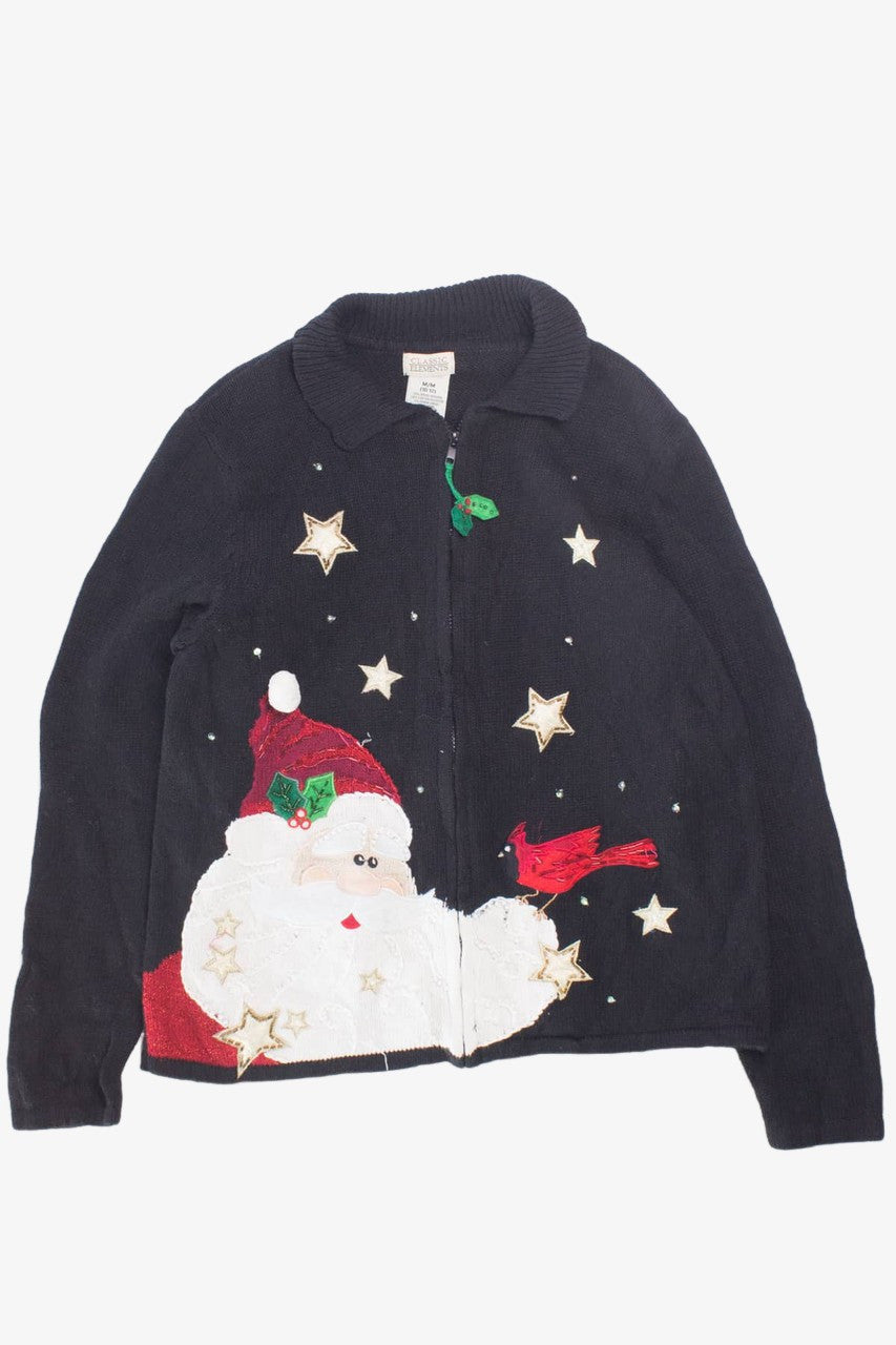 Black Ugly Christmas Cardigan 58579