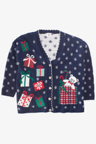 Blue Ugly Christmas Cardigan 58580